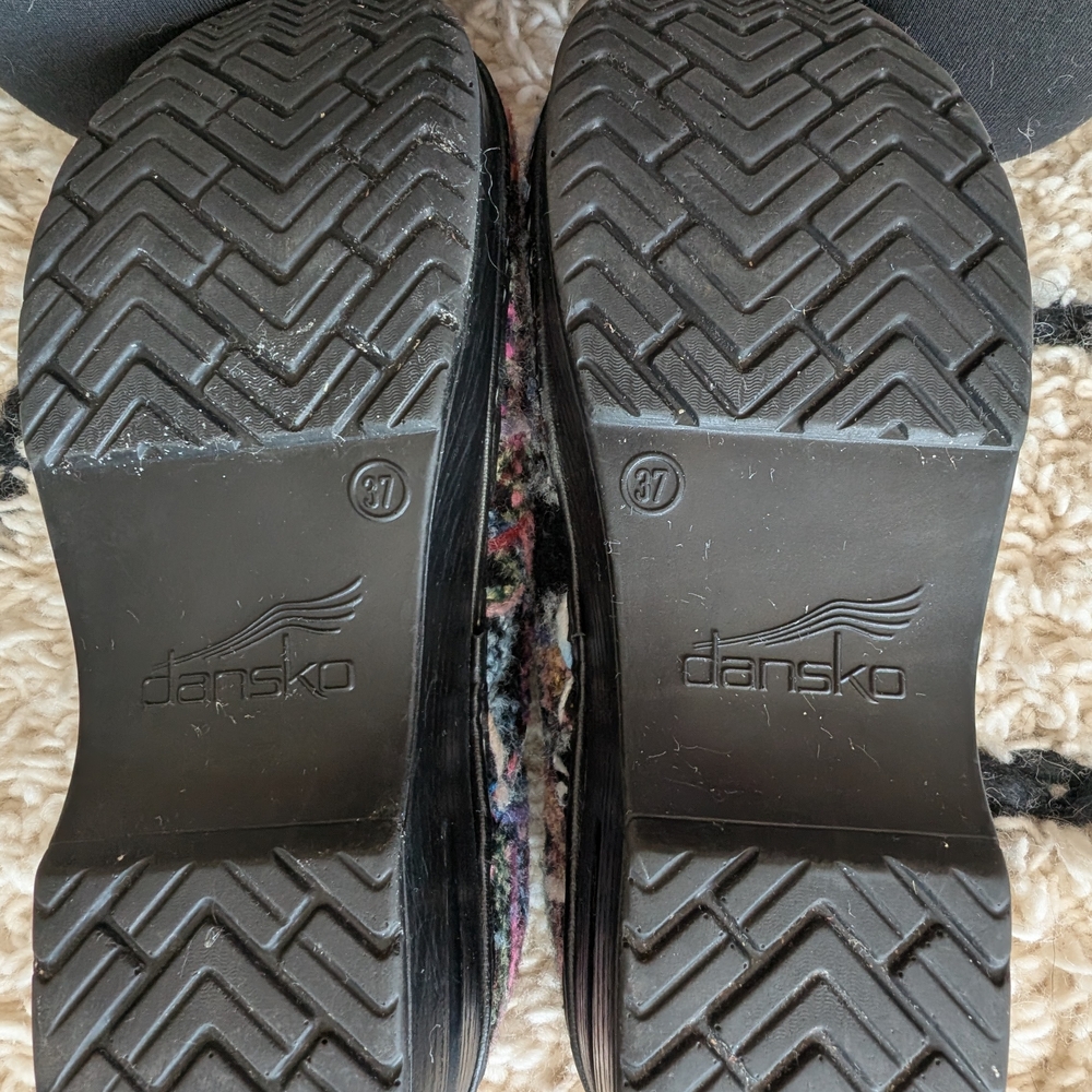 Dansko Multicolor Patterned Clogs - image 4